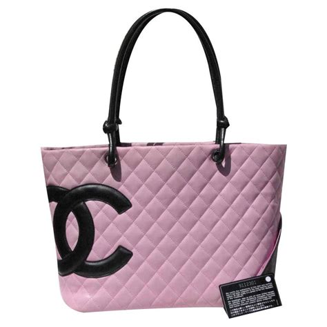 channel pink purse|chanel purses pink and black.